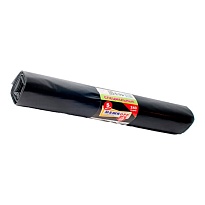 Мешки для мусора 240 л, черные, в рулоне 5 шт., ПВД 80 мкм, 1300х900 мм, МЕШКОFF, 4217 в Ельце