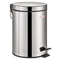 Ведро-контейнер для мусора (урна) с педалью LAIMA Classic, 3 л, со съемным внутренним ведром в Ельце
