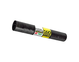 Мешки для мусора 160 л, черные, в рулоне 25 шт., ПВД, 40 мкм, 1100х800 мм, GRIFON, 101-030 в Ельце