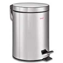 Ведро-контейнер для мусора (урна) с педалью LAIMA Classic, 20 л, зеркальное, нержавеющая сталь, со съемным внутренним ведром в Ельце