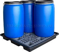 Поддон пластиковый для четырех бочек в Ельце