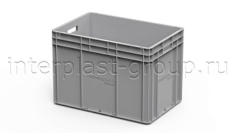 Евроконтейнер открытые ручки/сплошное дно в Ельце